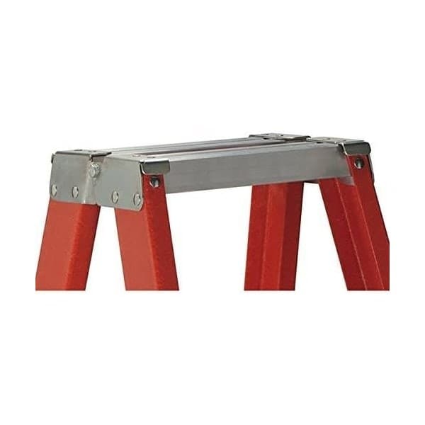 Louisville Fm1408hd 8 Ft Fiberglass Twin Stepladder, 375 Lb Capacity 2