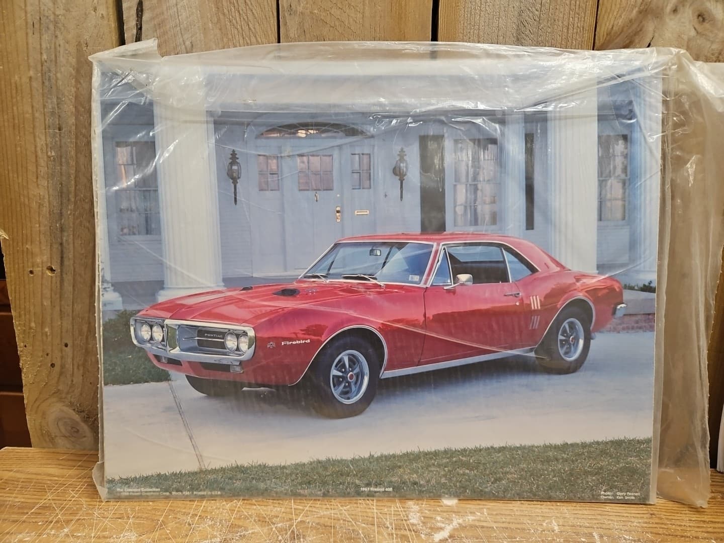 1967 Firebird 400 Poster Print VTG Power Graphics NOS 20”x16” Rare HTF!!!