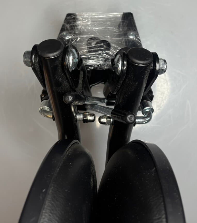 Universal Wheelchair Elevating Leg Rest Composite Footplates Padded Calf Support 3