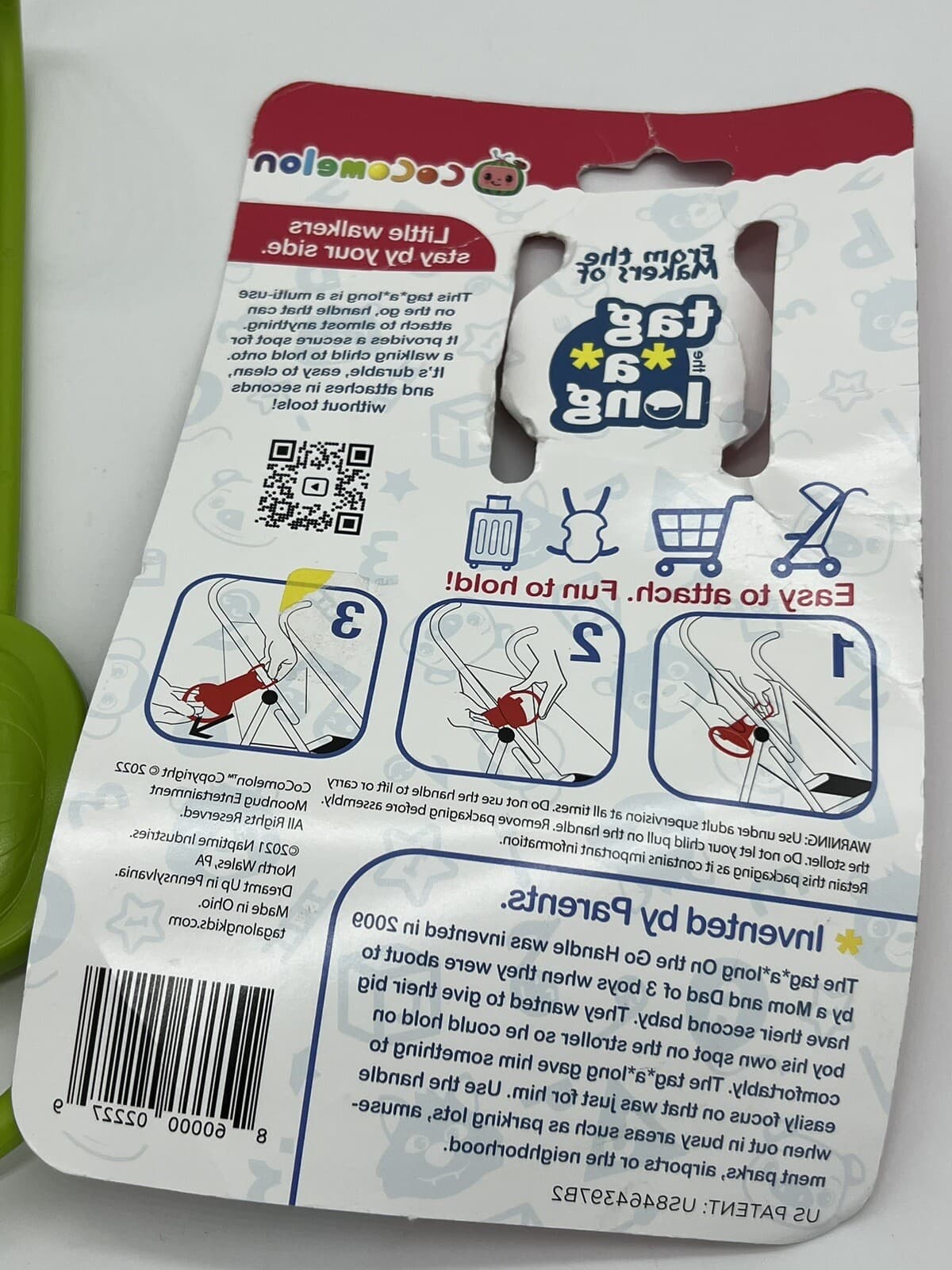 Cocomelon On the Go Handle.  Little walkers stay by your side.  NEW Open Box 3