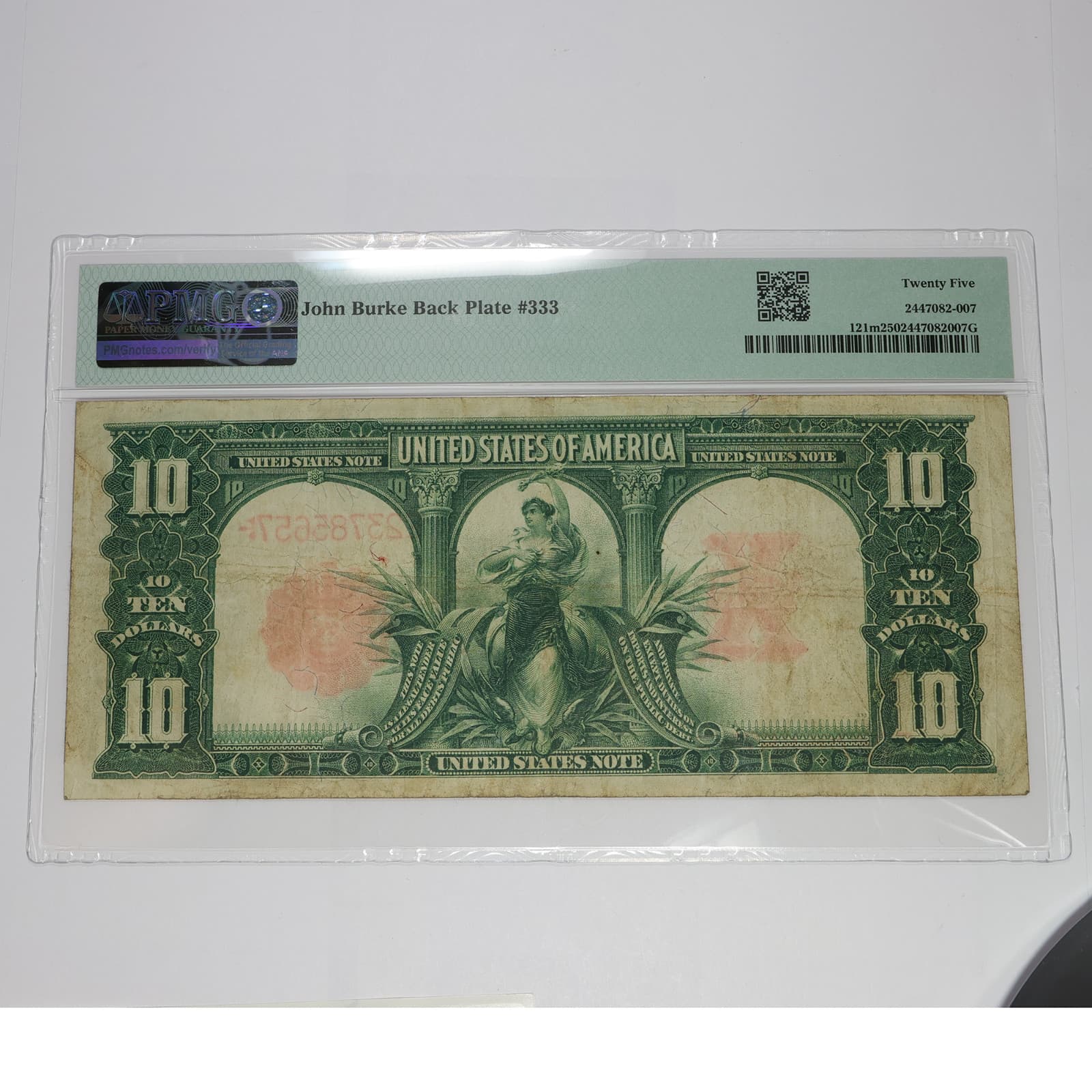 1901 PMG VF25 MULE Bison US Legal Tender $50 Fifty Dollar Note FR 121m #56612F 2