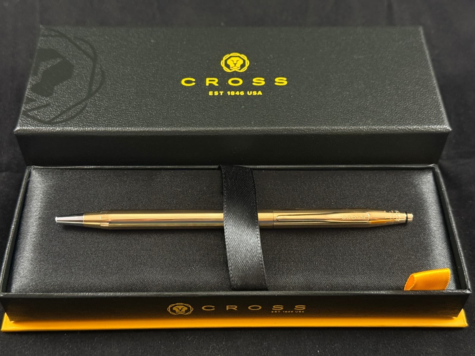 CROSS CLASSIC CENTURY 18K GOLD FILLED BALLPOINT PEN  #2802 2