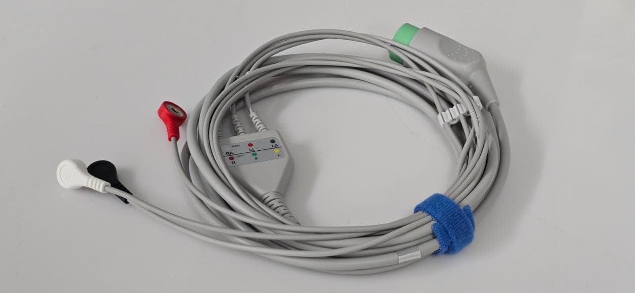 Physio-Control Lifepak 20 Biphasic 3 Lead ECG Pacing Analyze PADDLES battery 4