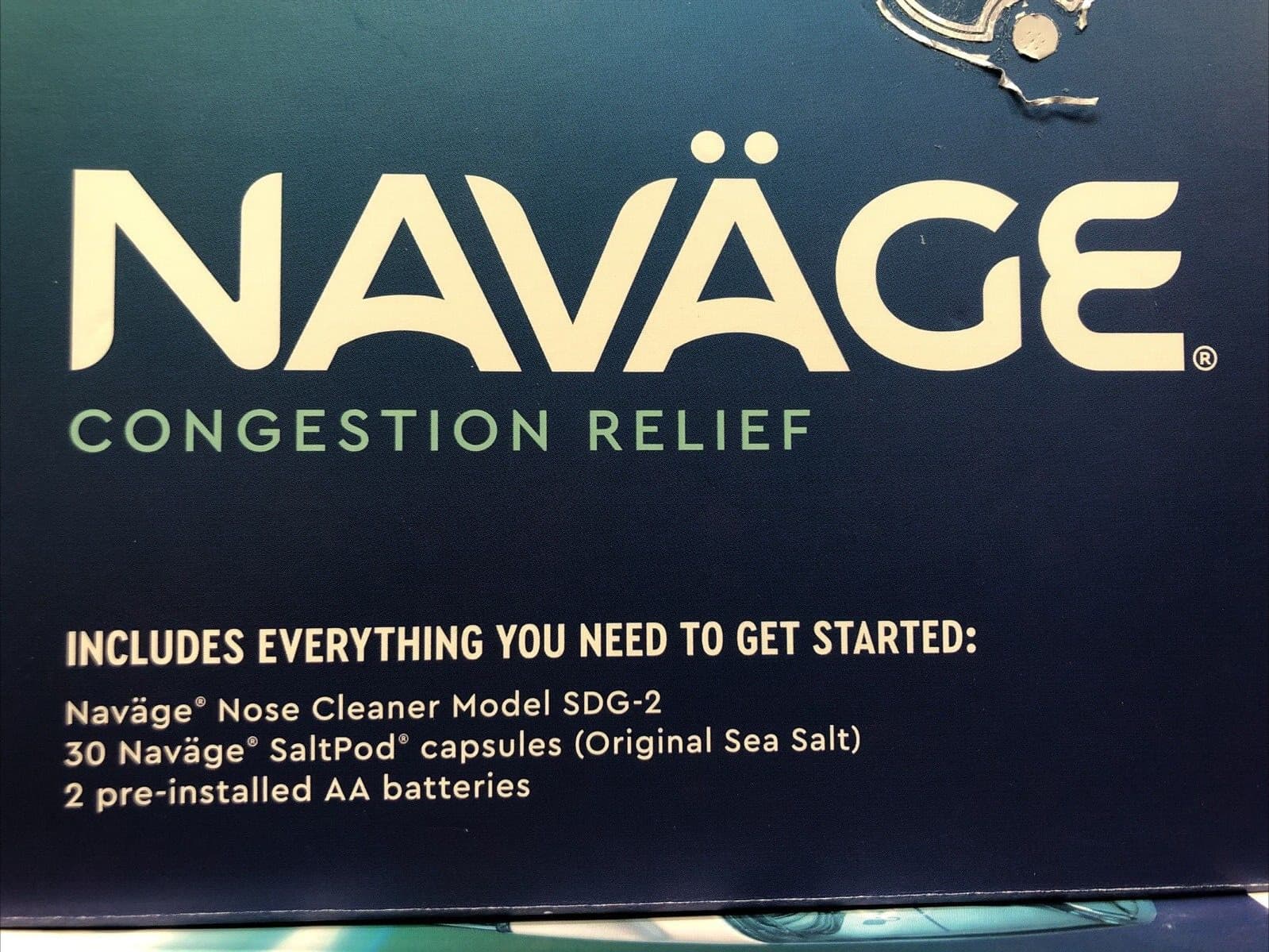 Navage RSI23 Nasal Irrigator Kit - Blue/White 3