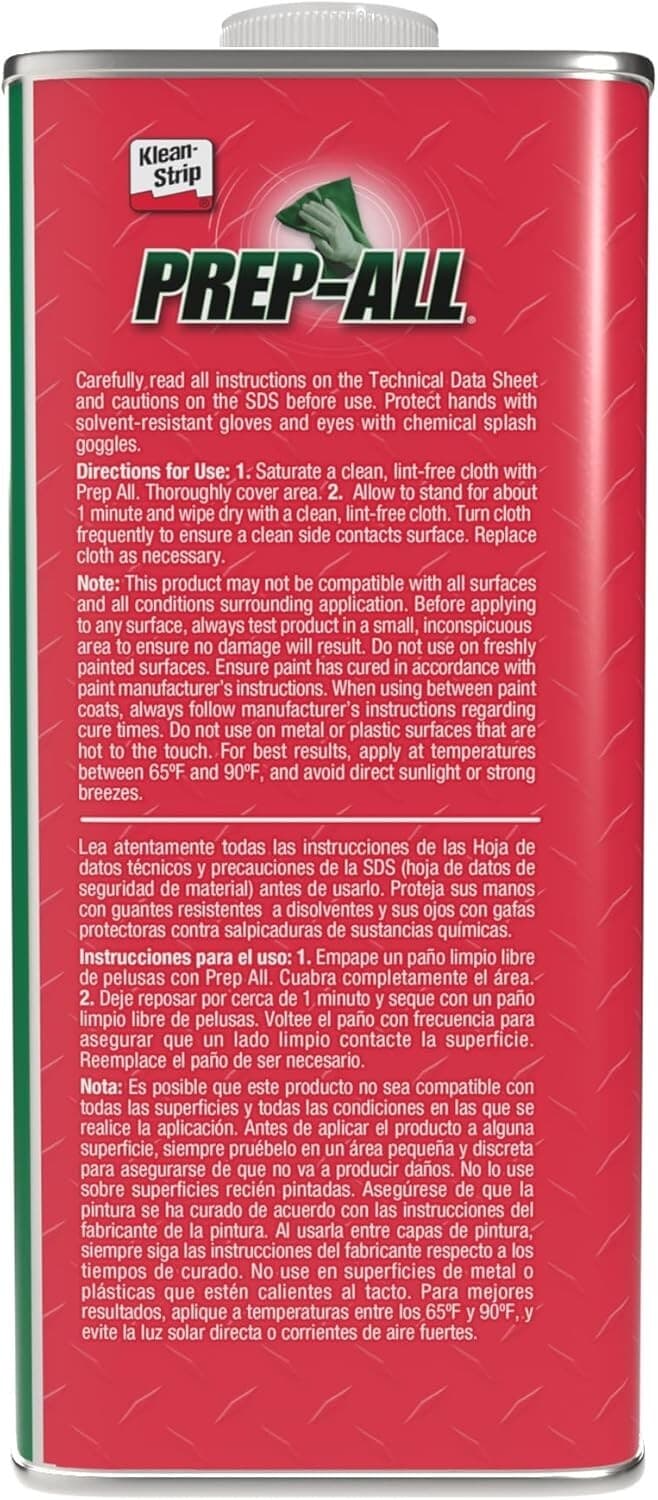 Klean-Strip GSW362, Prep-All Wax and Grease 2 Gallons, Free Shipping 4