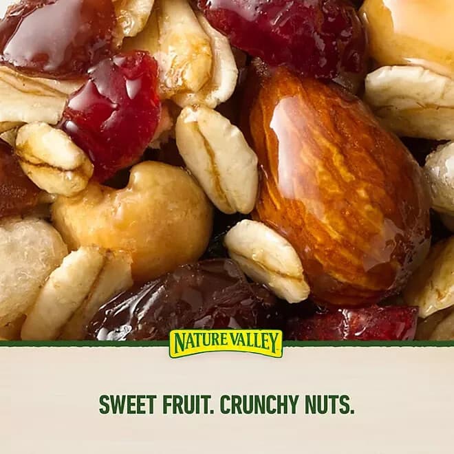Nature Valley Chewy Fruit and Nut Trail Mix Bars 1.2 oz. 48 Bags/Pack (GEM19696) 2