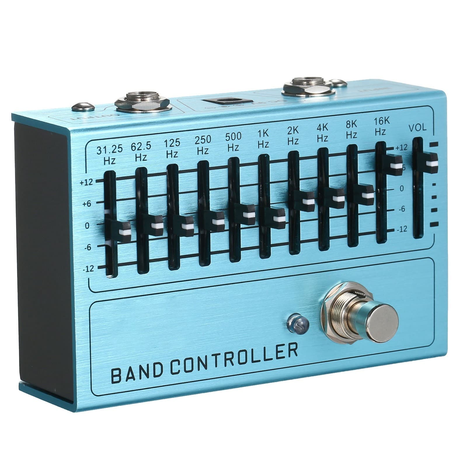 Electric Guitar Bass Effects Pedal Ten-band EQ Equalizer Effects Pedal NEW 3