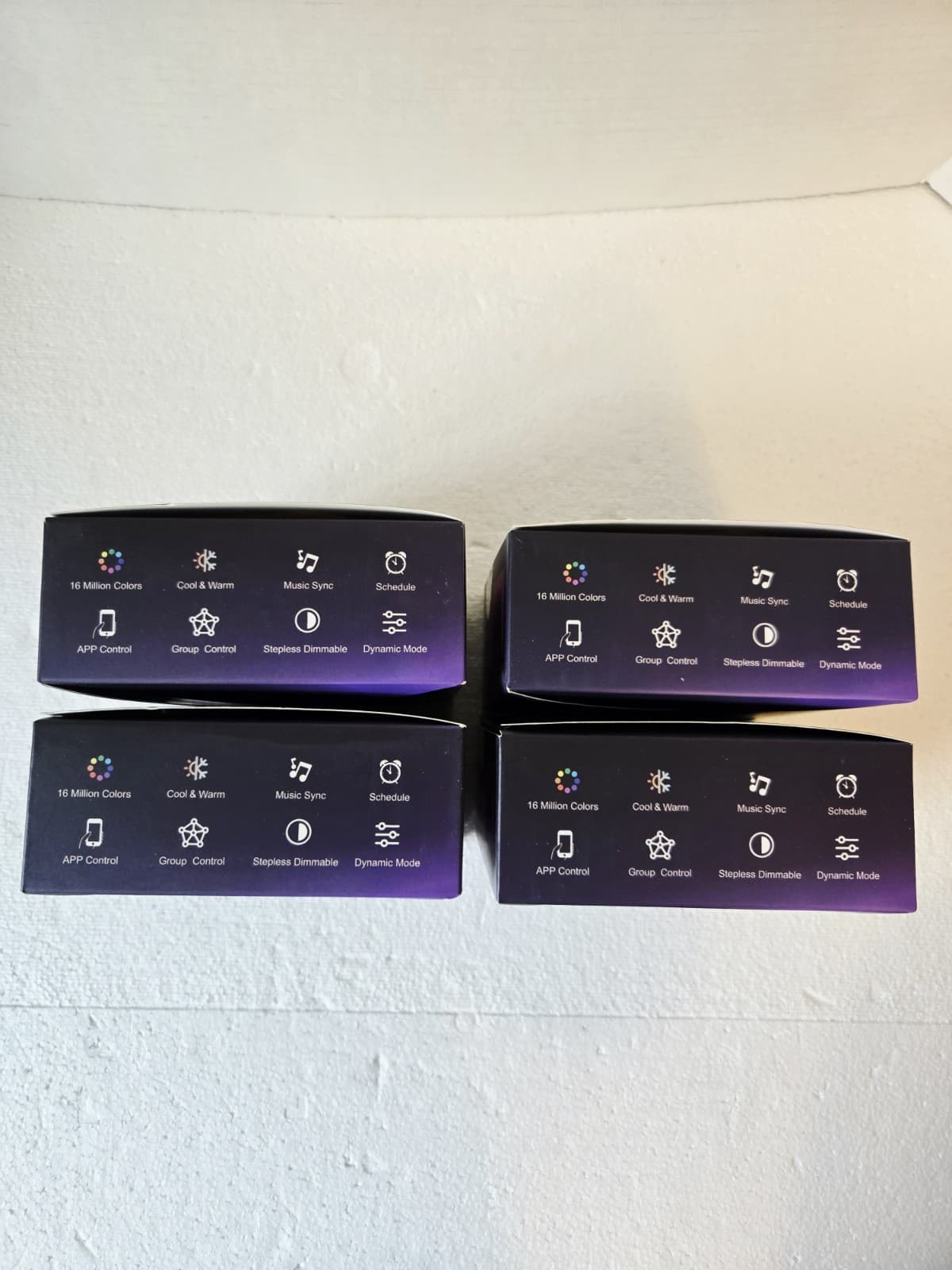  Smart LED Recessed Ceiling Light Fixture 4 inch, WiFi Bluetooth 9W 4 IN 4 Pack 5