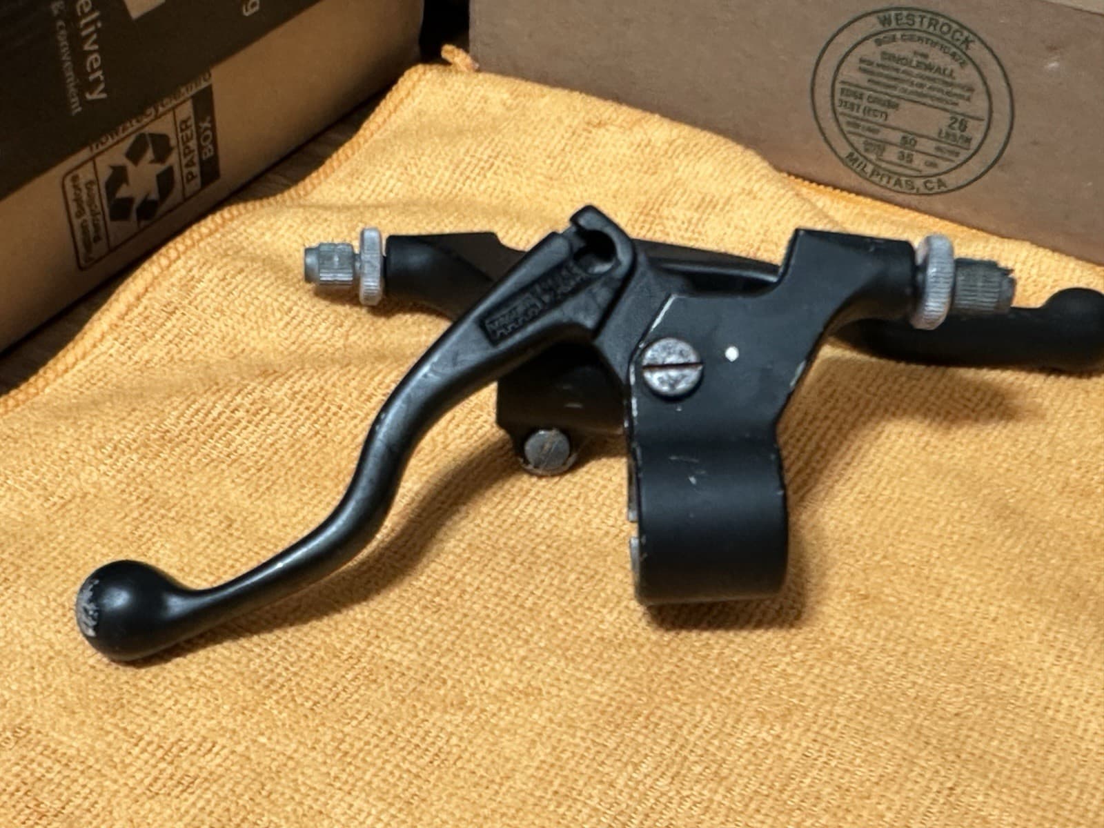 Early 1980s Magura Brake Levers 22.2 MTB Alloy Black 6