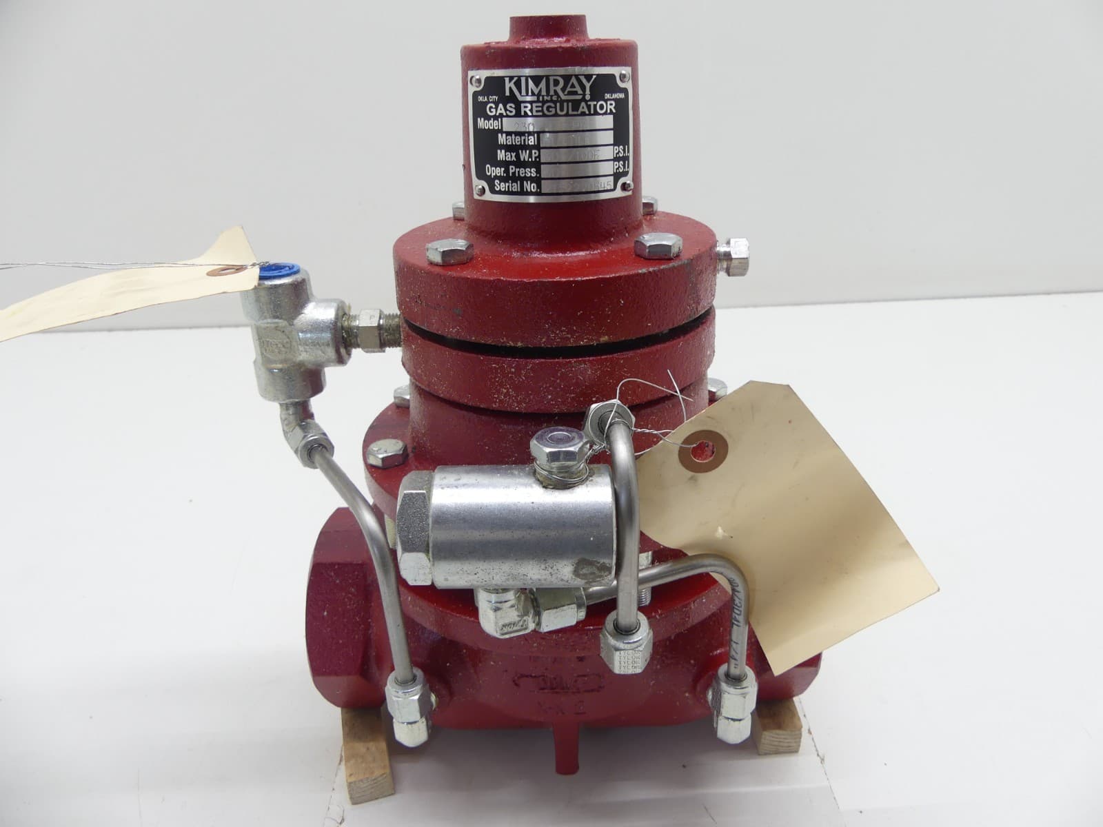 KIMRAY GAS REGULATOR MODEL: 230 SGT PR