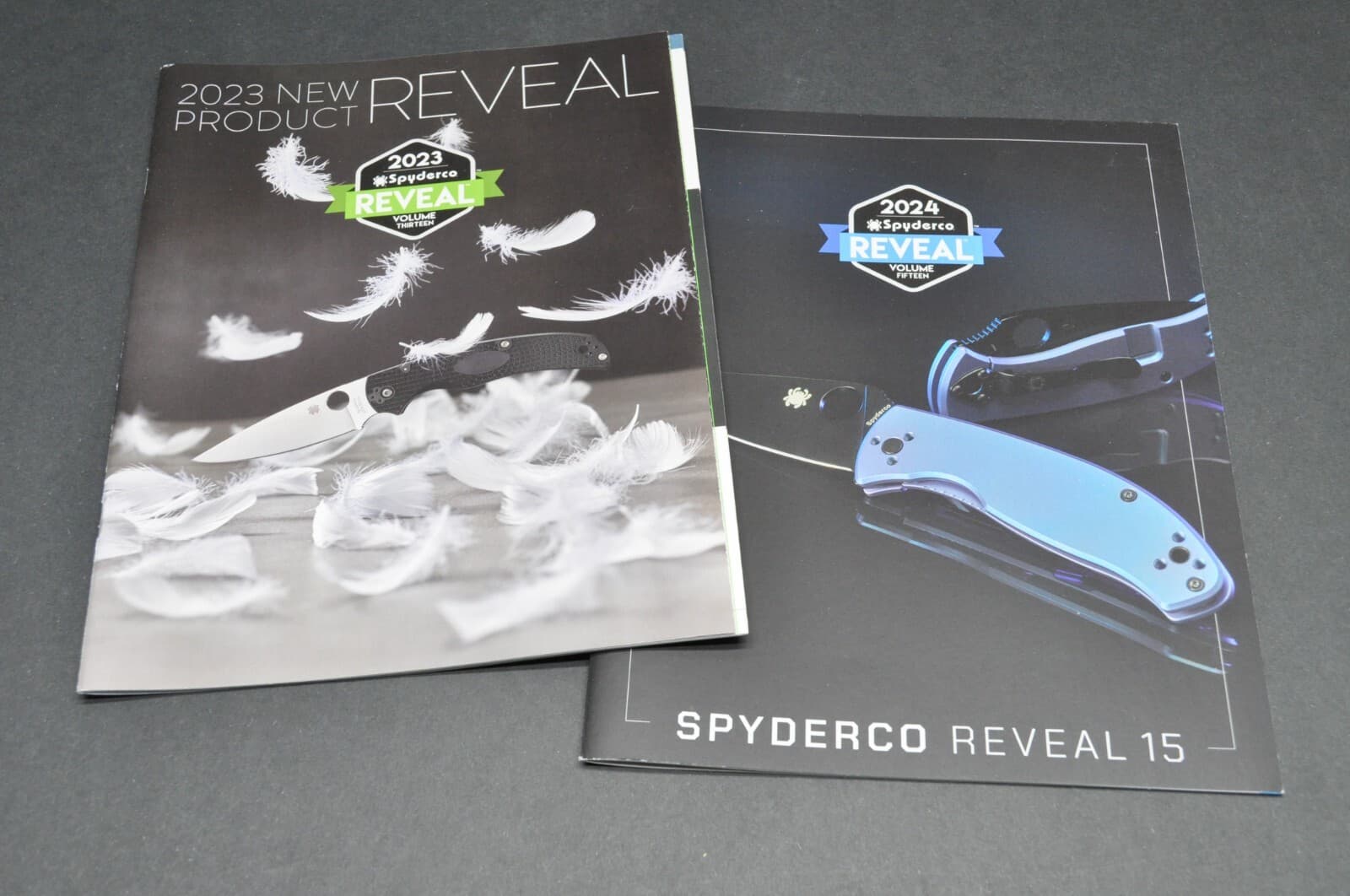 Spyderco Knives New Product Reveal Catalogs 2023 2024 Knife Brochure Lot of 2 4