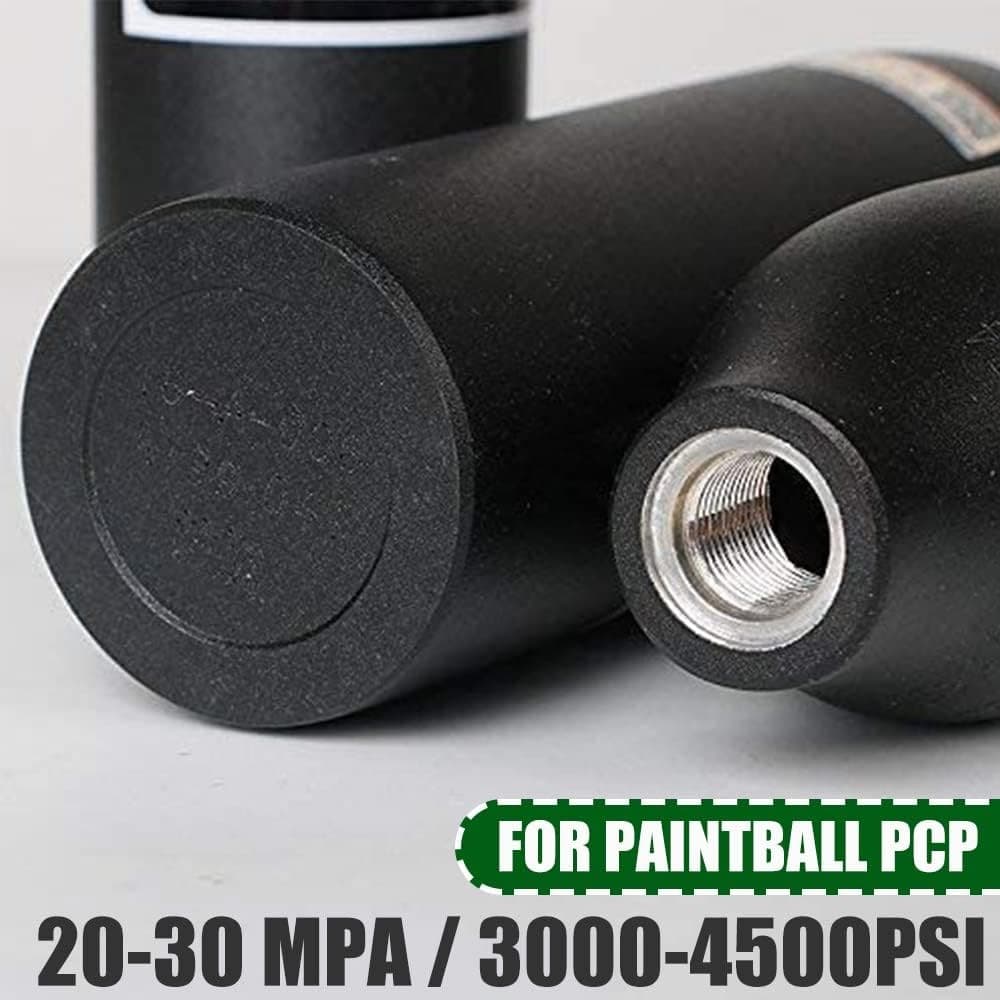 Aluminum 0.35L HPA Air Tank with M18*1.5 Regulator 800 psi for PCP Paintball 2