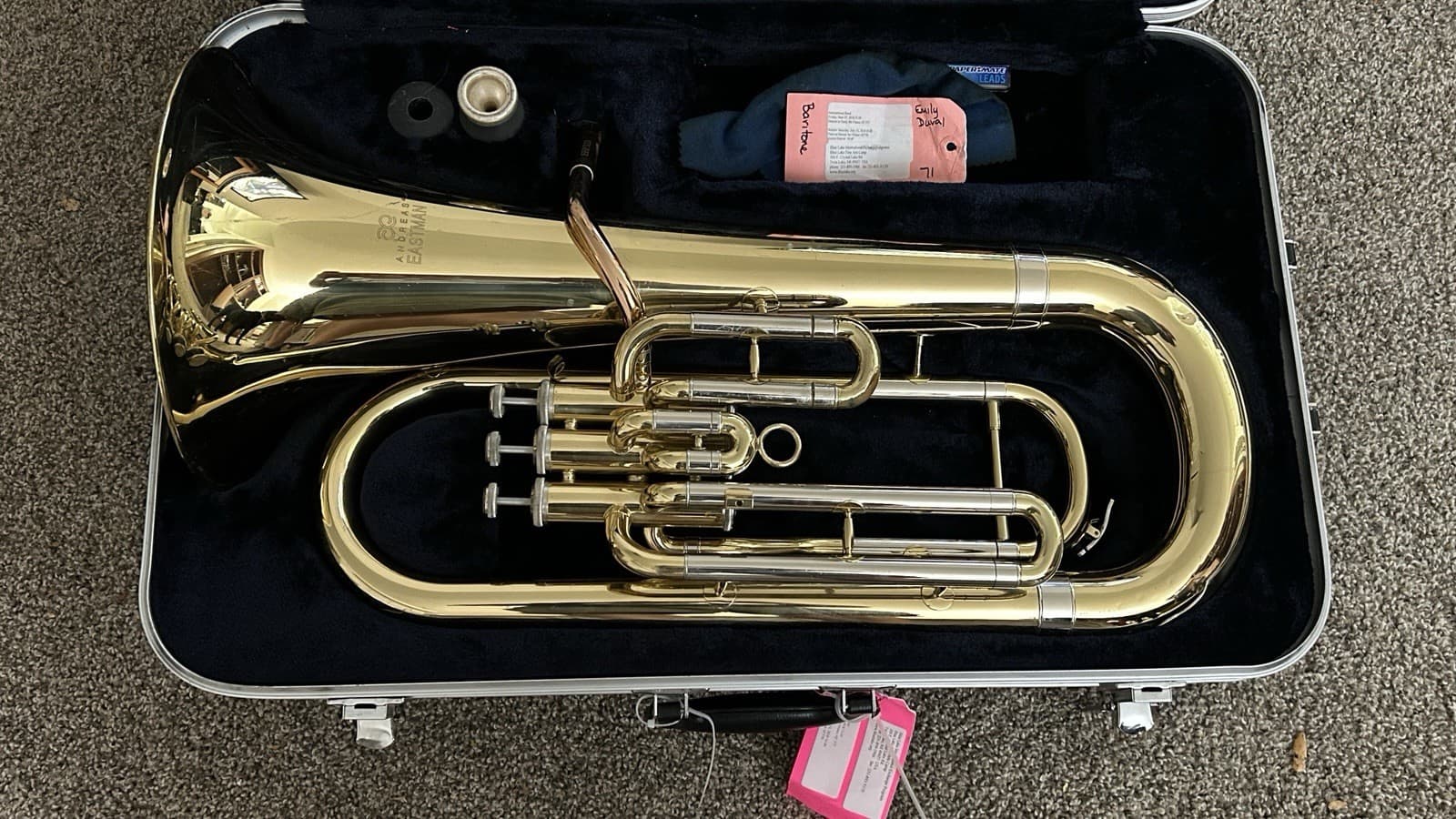 Eastman EEP321 Euphonium with Case and Mouthpiece