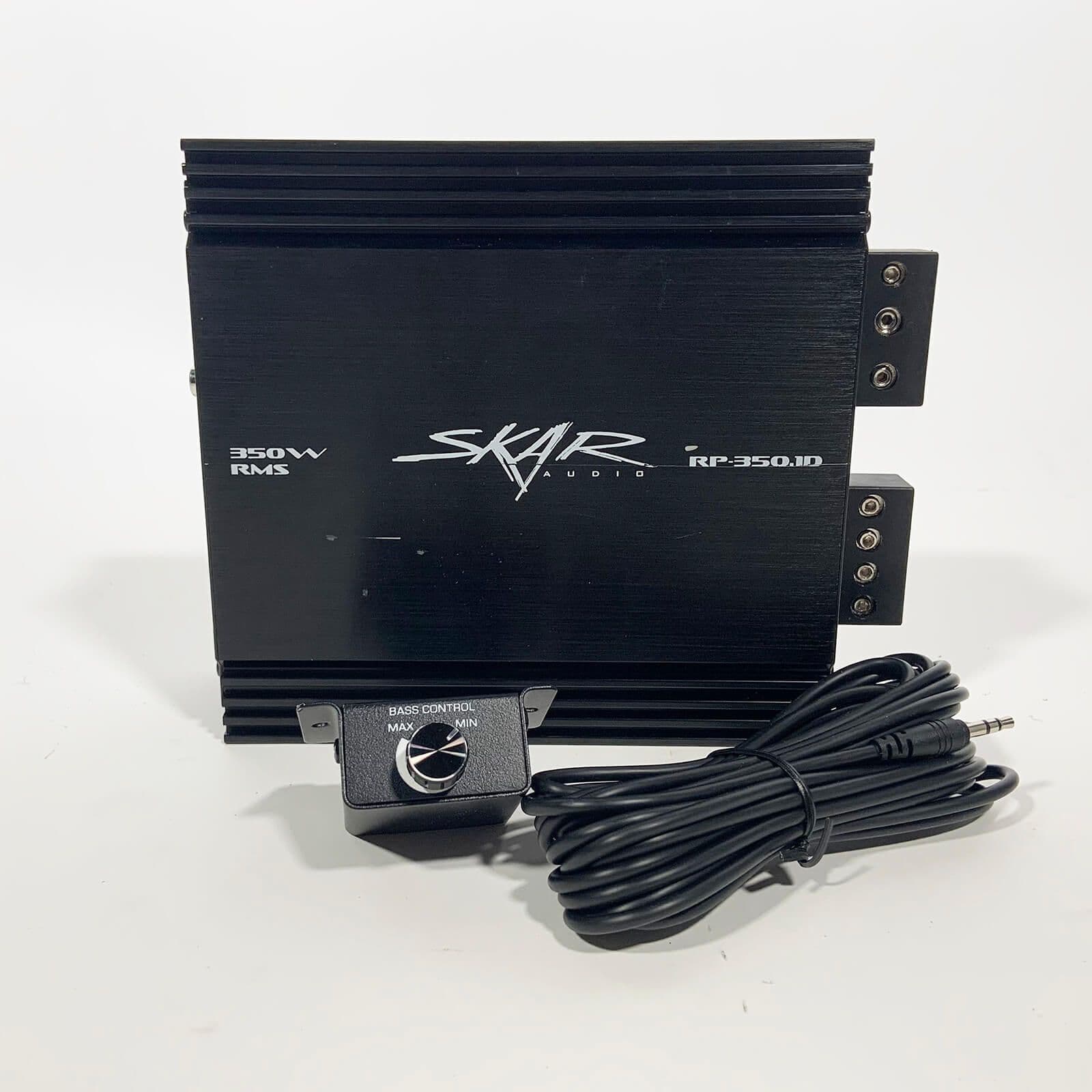 USED SKAR AUDIO RP-350.1D 350 WATT RMS POWER CLASS D MONO SUB AMPLIFIER