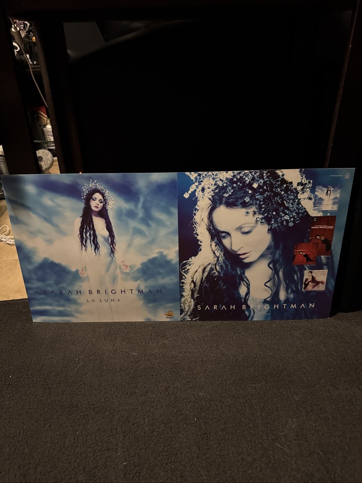 Sarah Brightman La Luna 12 X 24“ Promo Poster 2000 DS