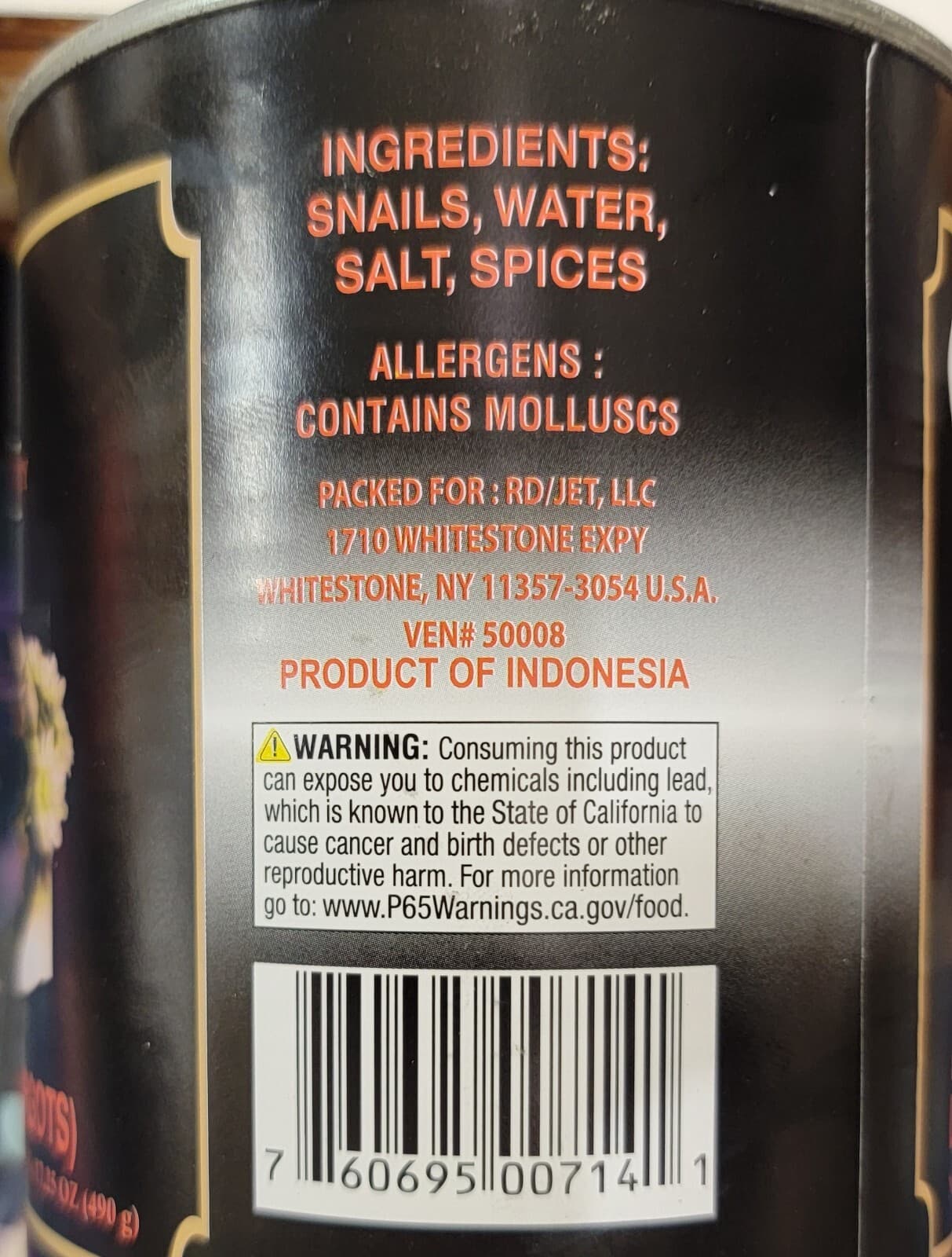 Chefs Quality Escargots Large Snails 28 Oz (17 Oz When Drained) 8 Dozen/96 Count 3