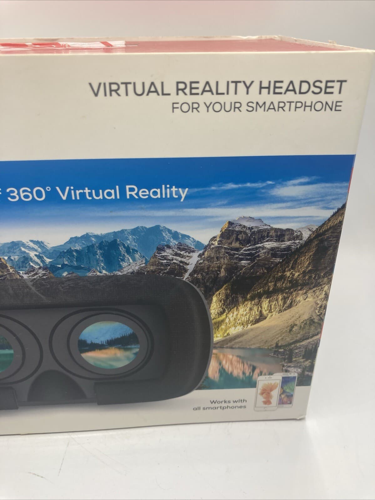 EVO NEXT VR Virtual Reality Headset Smartphone MI-VRH01-101 Android & iPhone NEW 3