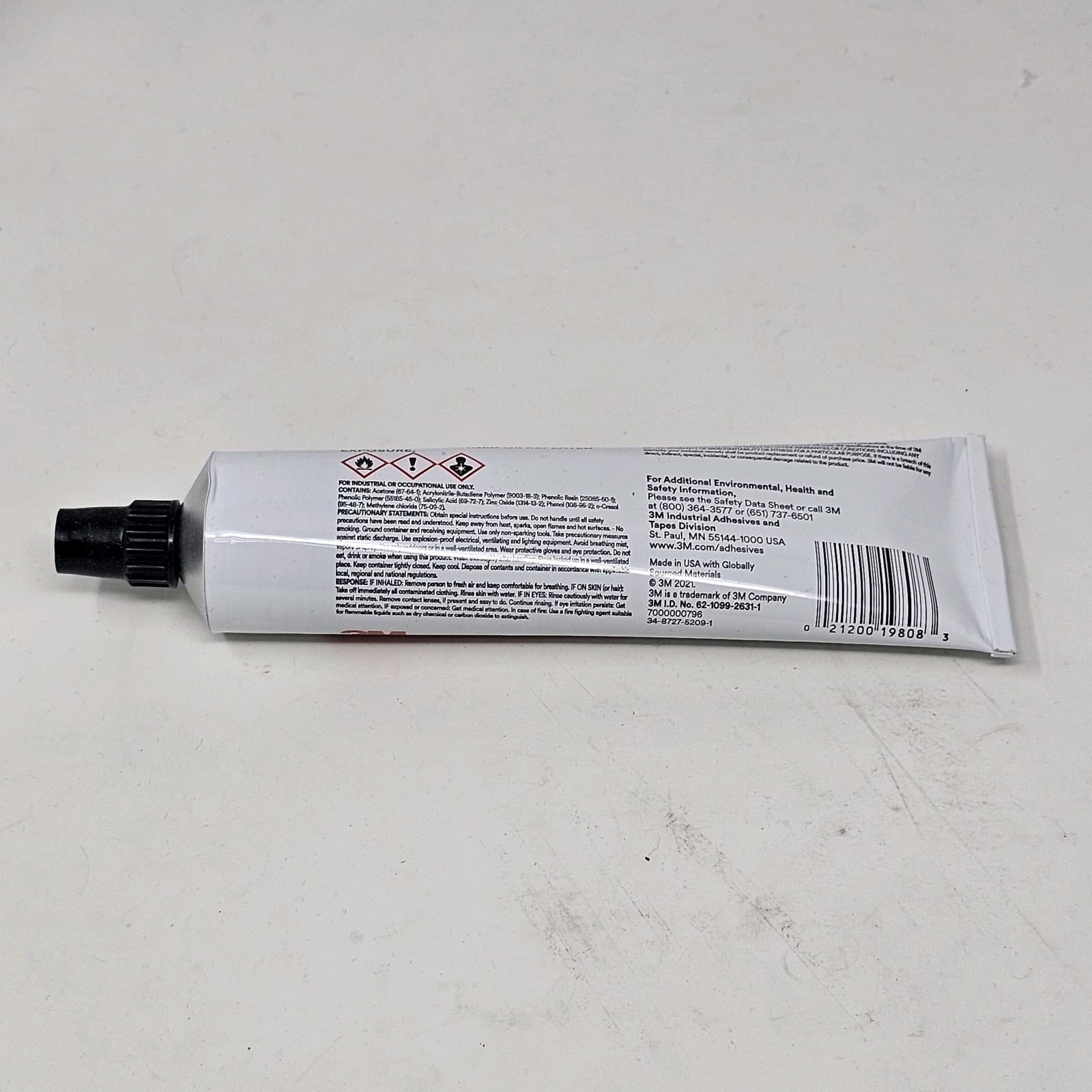 3M Nitrile High Performance Plastic Adhesive 1099, Tan, 5 Oz Tube 5