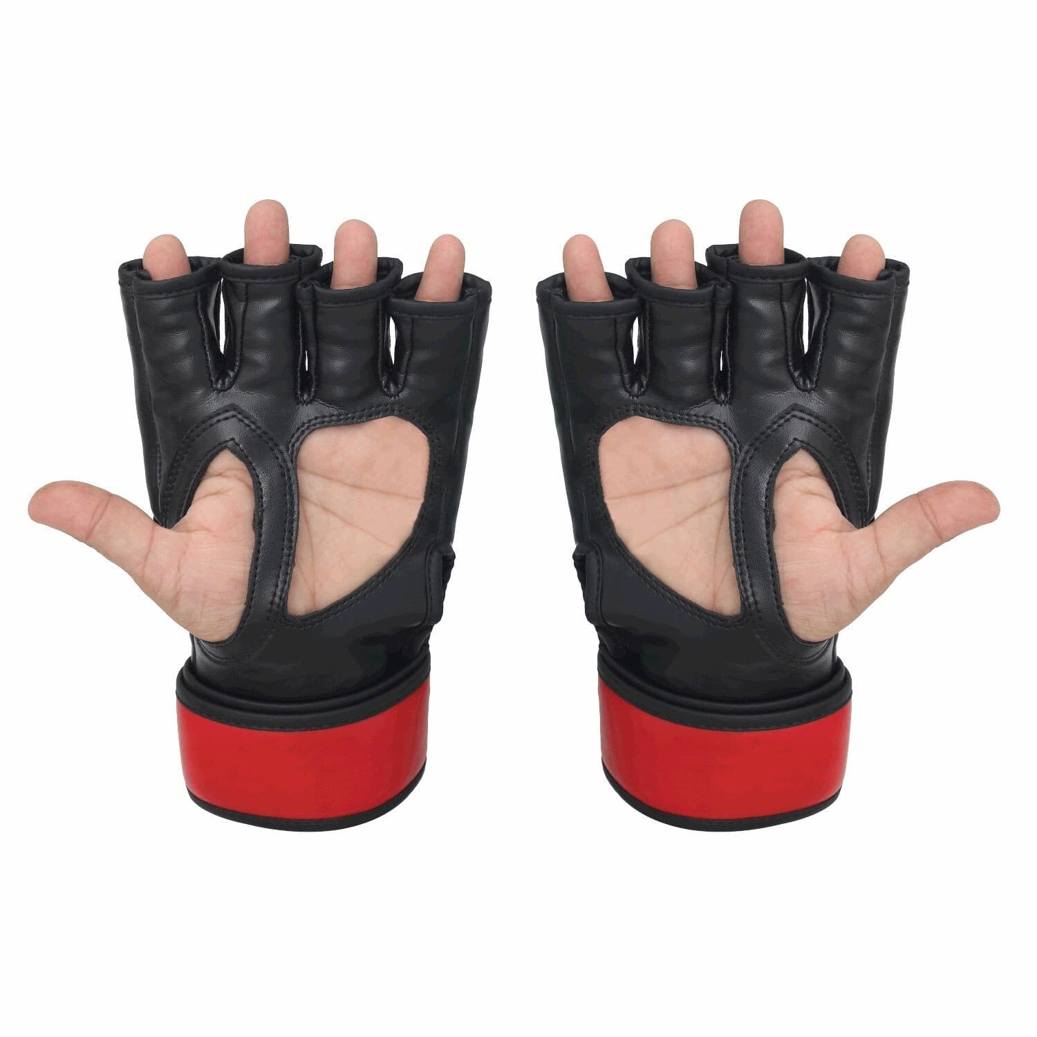Pro Style MMA Gloves, Kickboxing, Martial Arts Training, D-Palm Design, Punching 6