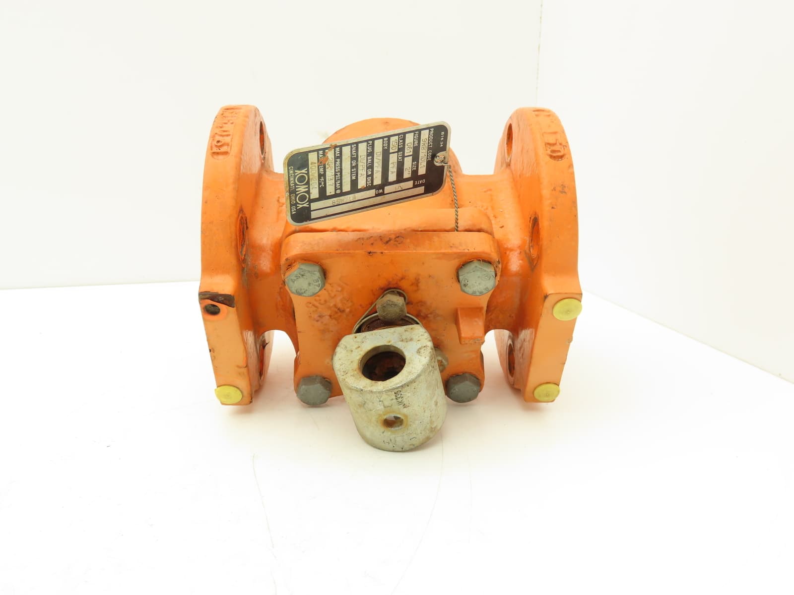 Xomox Tufline 9RB710L1 2" Flanged Sleeve Plug Valve PFA Lined 200psi  -No Handle 6