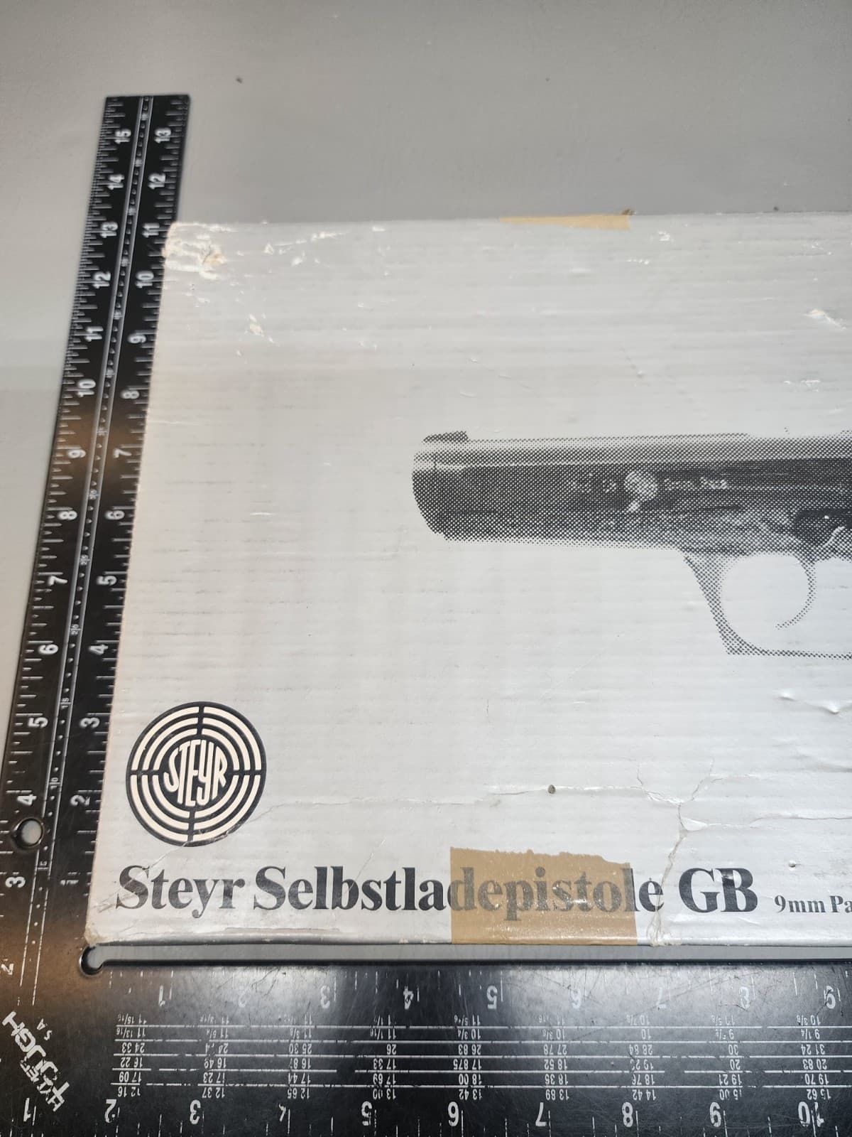 Steyr Selbstladepistole GB 9mm Parabellum DA Military Box 5