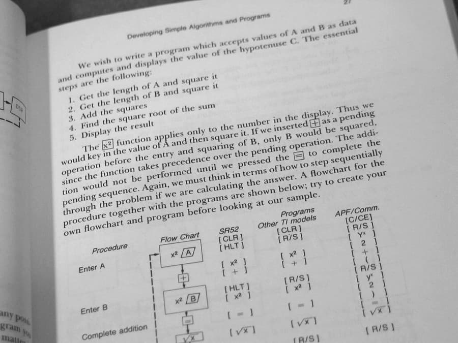 1978 Programming Programmable Calculators SR-52/56 TI-57 TI-58 Commodore PR-100 3