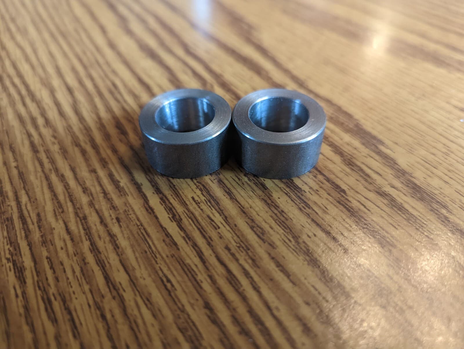 Flat Steel Spacers3/4 I.D.x .500 long, 1 1/4" OD. 2 pieces
