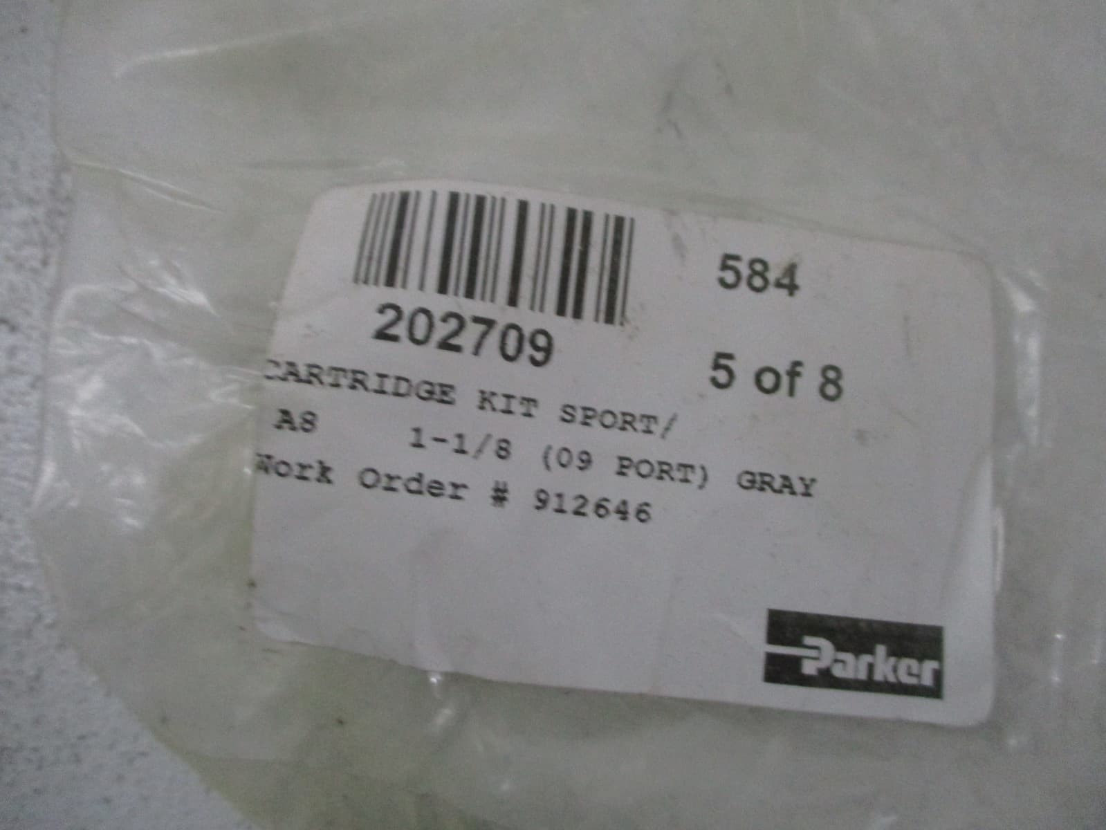 NEW PARKER 202709/303171 1-1/8" REPLACEMENT CAPACITY CARTRIDGE KIT SPORT 177408 4