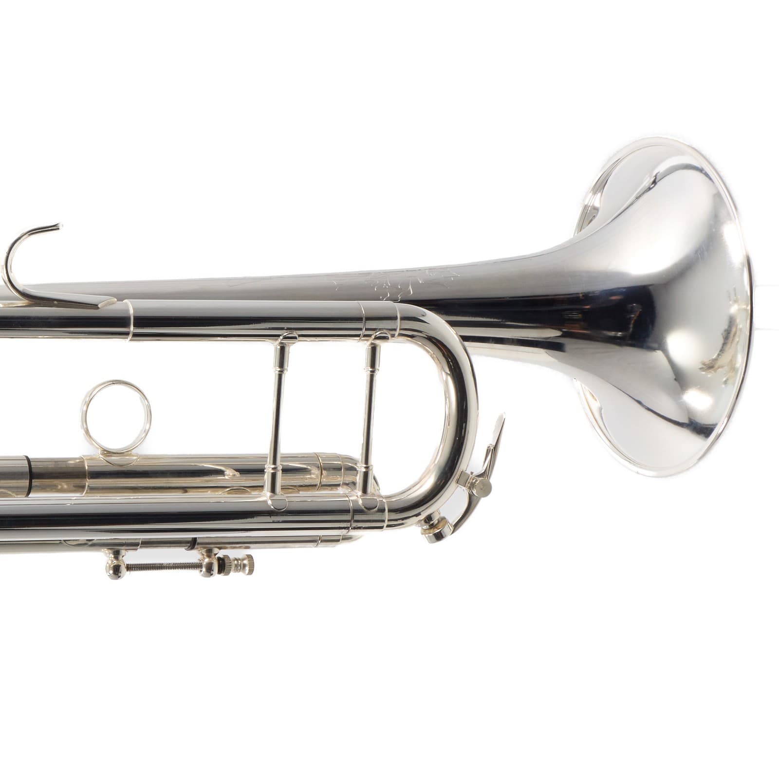 King Model 2055T 'Silver Flair' Intermediate Bb Trumpet SN 659620 OPEN BOX 5