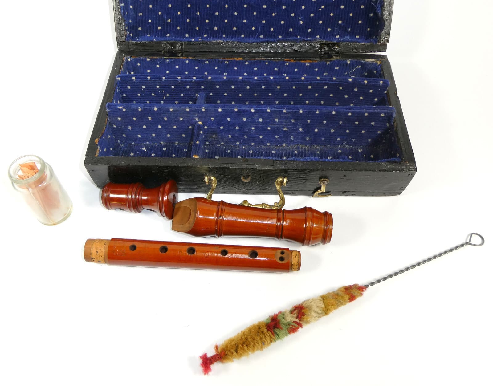 Recorder in Case Company Alexander Heinrich Flute 2