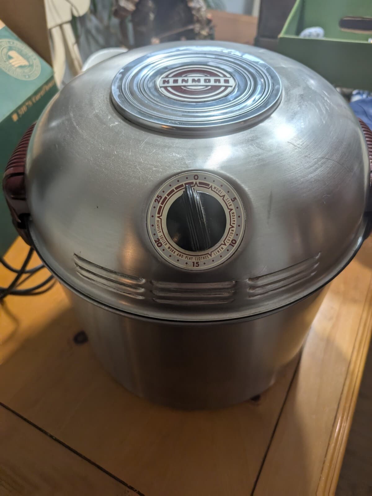 KENMORE Portable Electric Tabletop Washing Machine  Airstream Stainless MCM 4