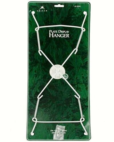 Plate Hanger Large Brass Wire 15"-30" Display Easel for Platters Plates Tiles 3