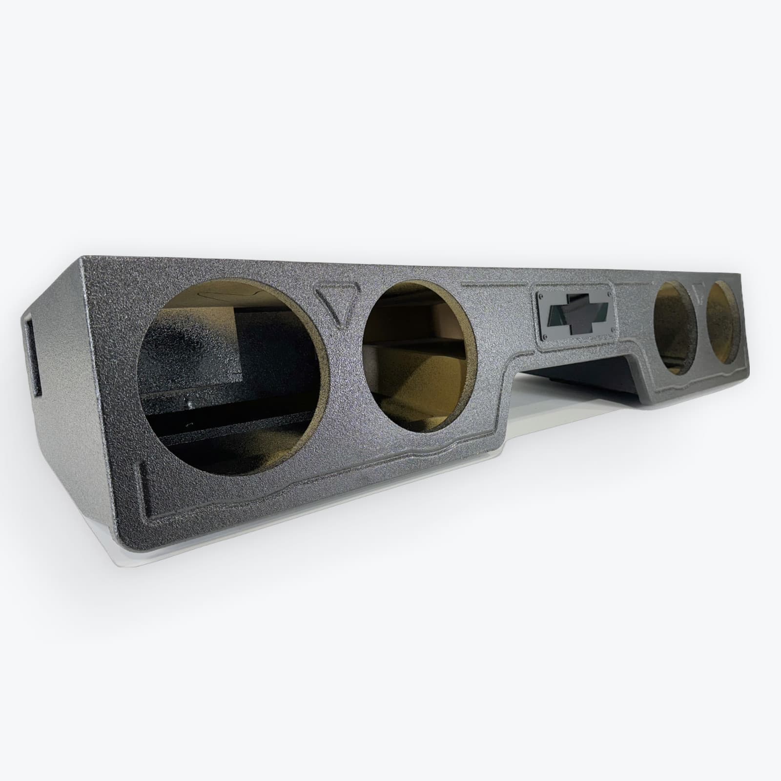 Sub Woofer Box Chevy Silverado 99-06 Ext Cab 4x8 Woofers Front Fire Ported 2