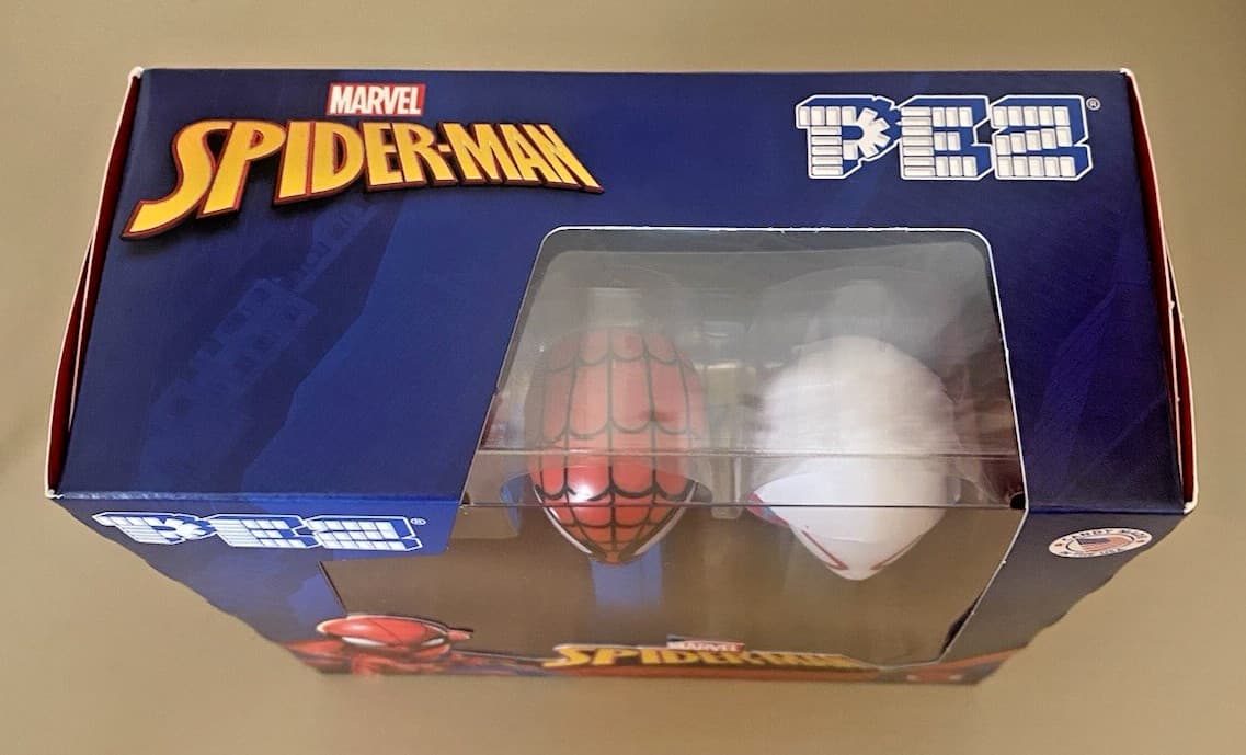 Pez Candy Dispensers Marvel Spider-Man Spidey & Ghost Spider Gwen Stacy Gift Set 5