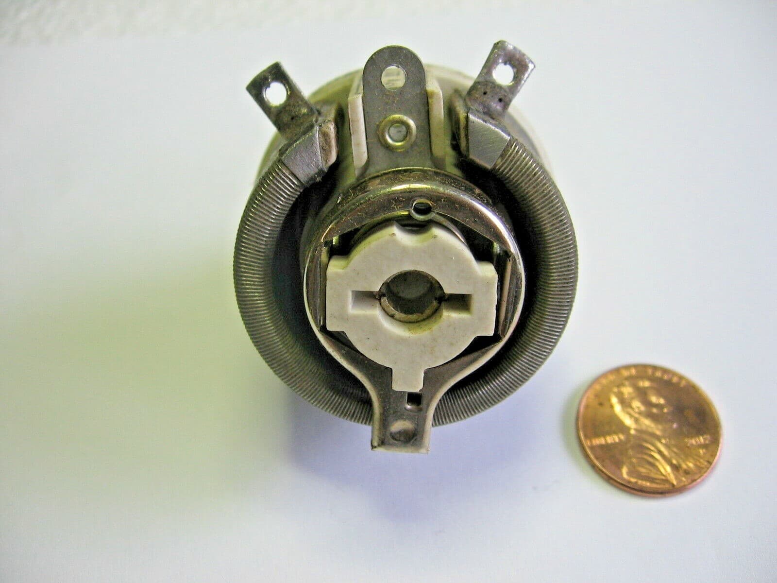 Variable Resistor 500 ohm 25 Watt Potentiometer / Rheostat Memcor / CAT 3N-5981  2