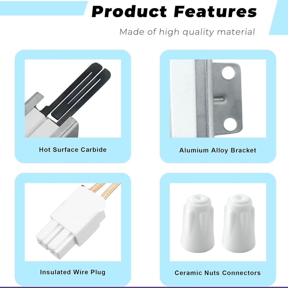 NEW Gas Range Surface Igniter for LG, AP5214765, PS3535362, DS024KX, MEE61841401 3