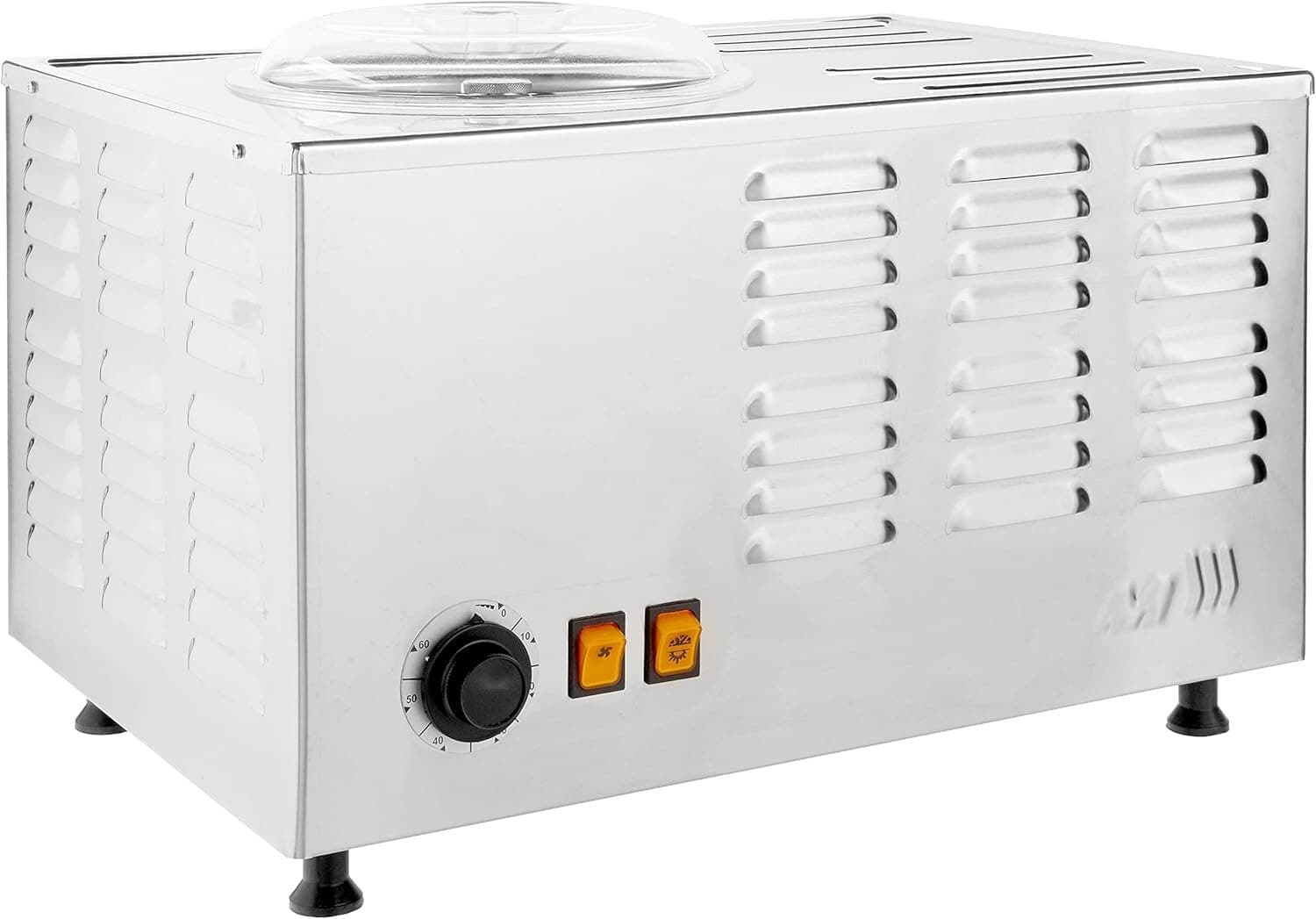 Musso Pola 5030 Gelato / Ice Cream Dessert Maker Stainless, 2 Quart OPEN BOX