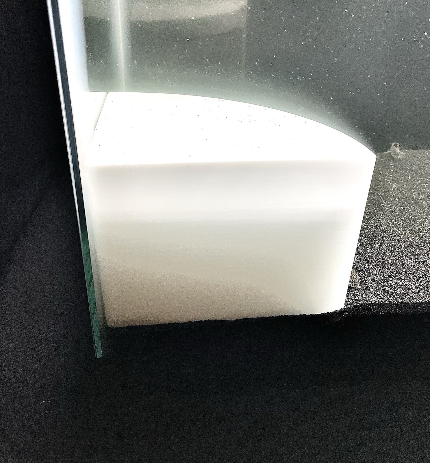 Aquarium Corner Cave Hideout Axolotl Cichlid Cave Fish Tank Accessories Supplies 3