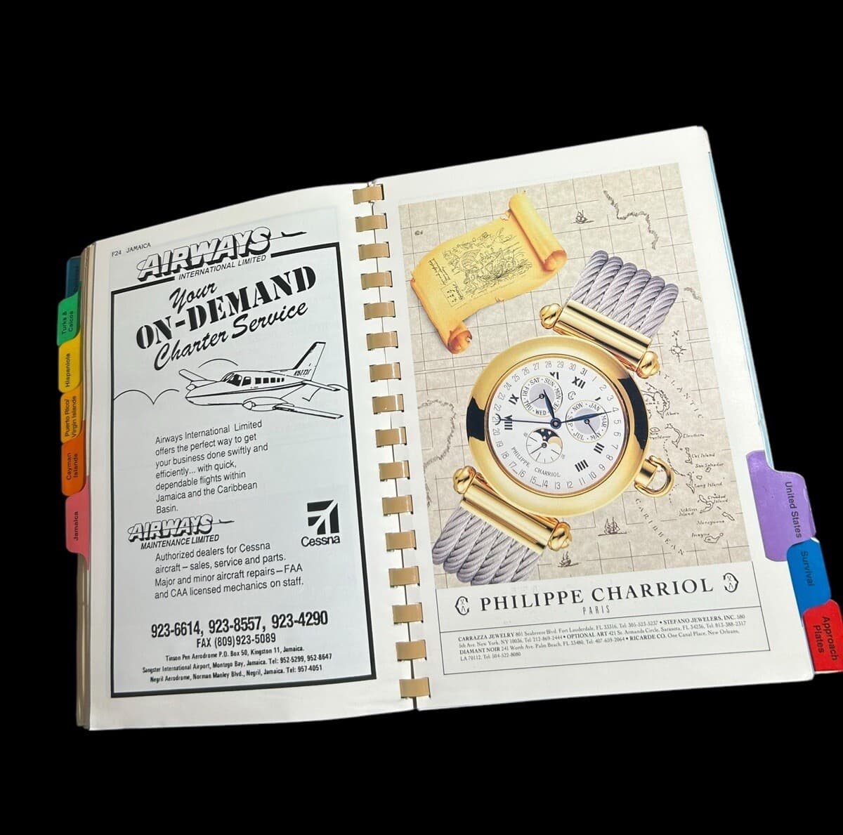 Pilots Bahamas Caribbean Aviation Guide 1992 Edition Book Aircraft Airplane 5