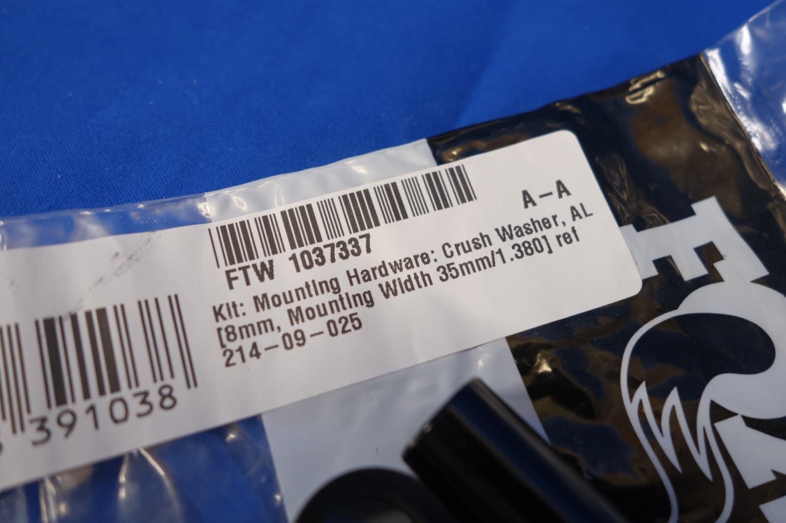 Fox Shox AL Rear Shock Mounting Hardware w/ Crush Washer, M8x35.mm. 8x35 3