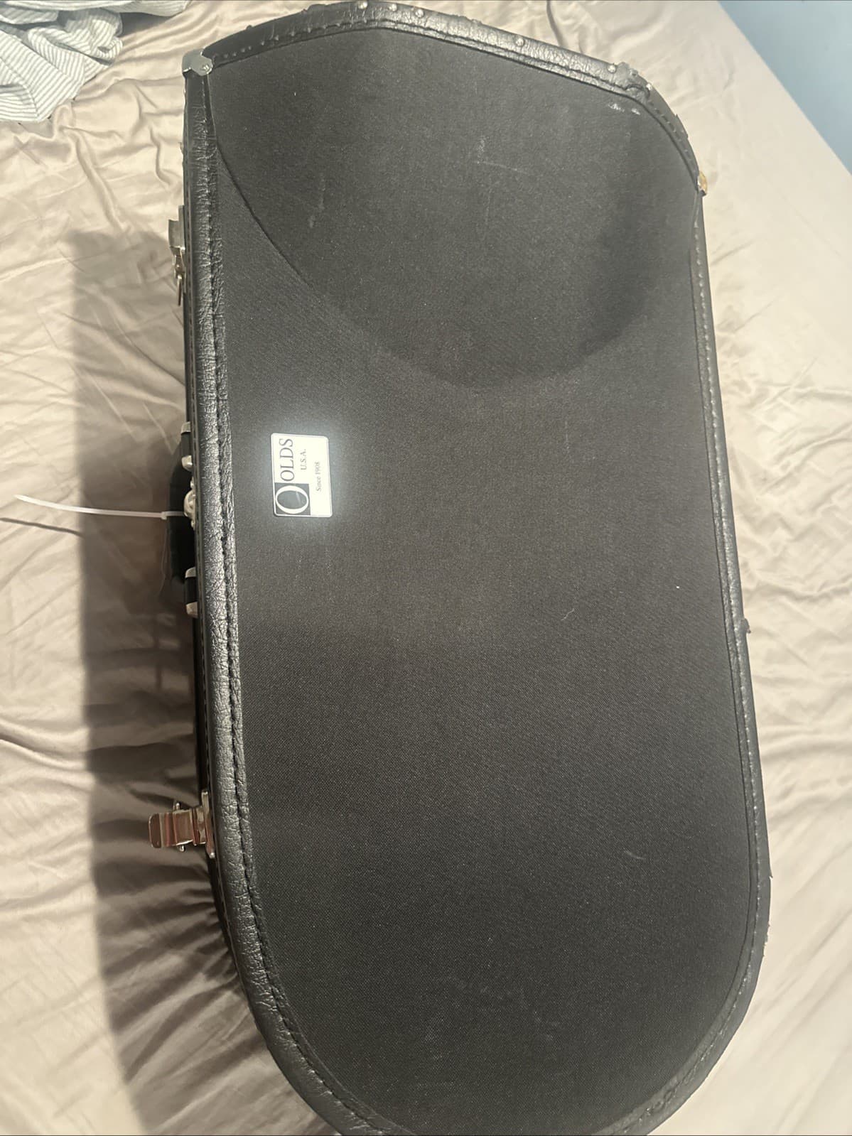 Olds Na38 Four Valve Euphonium Gold Finish with Hard Case Lightly Used Condition 3