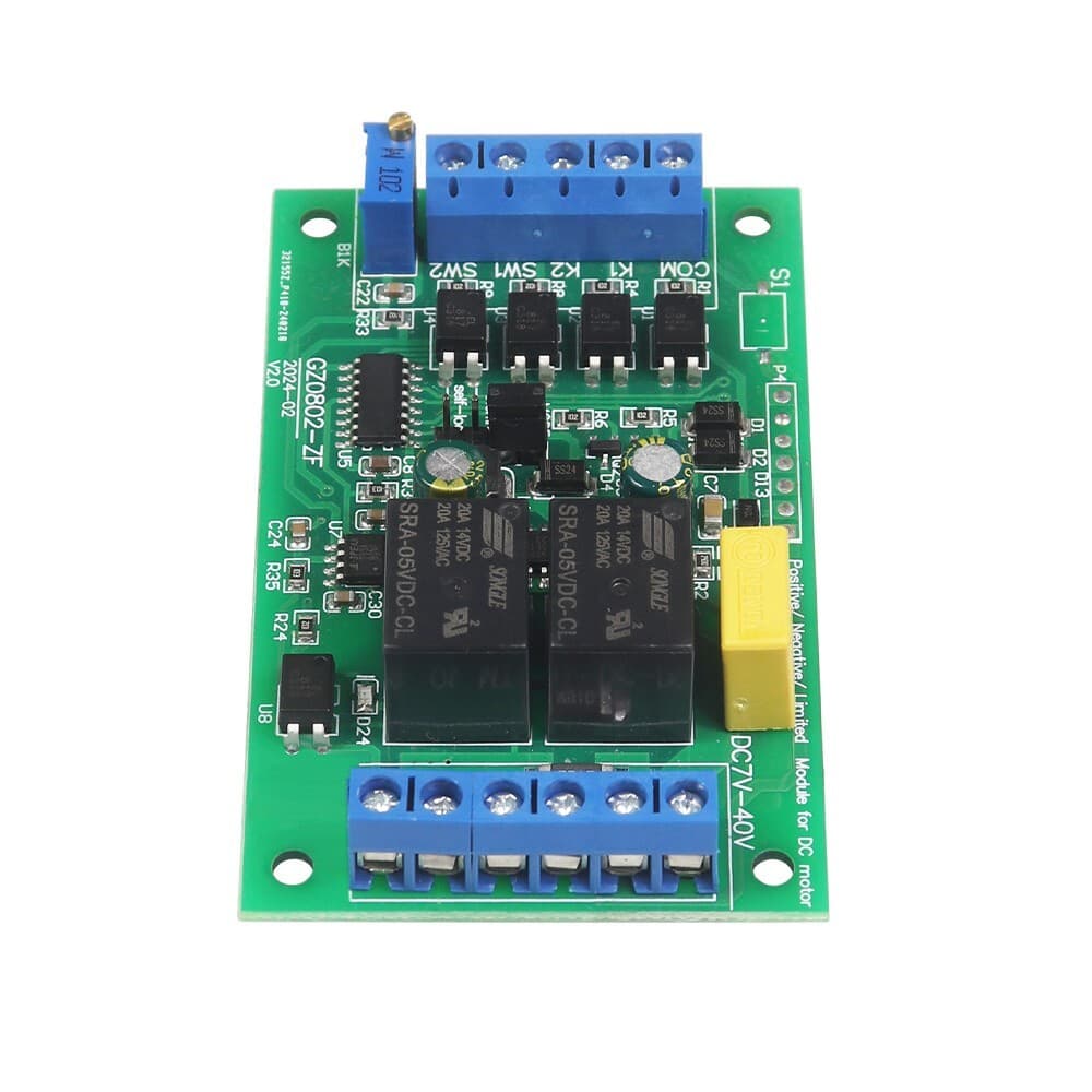 DC 6V 12V 24V Forward Reverse Motor Controller Relay Limit Switch Driver Module 3