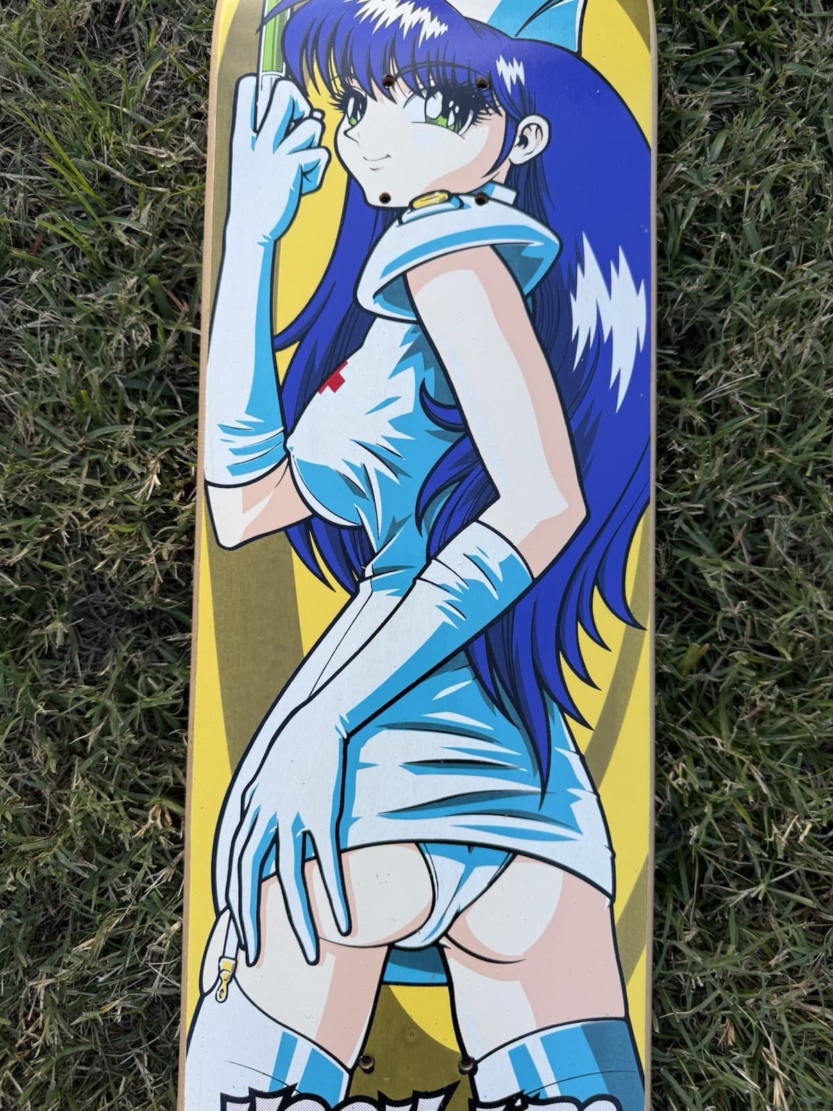 Vintage Hookups Skateboard Deck Nurse Cherry 5