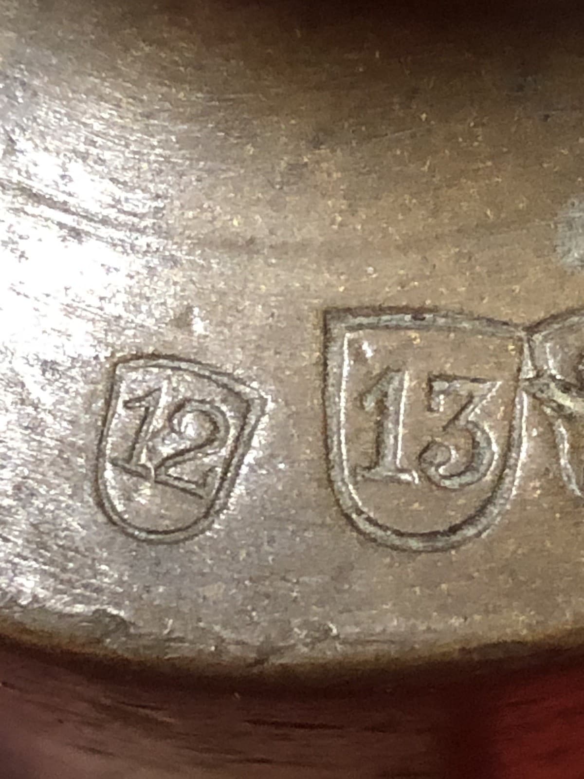 Solid Brass 1 KG (2.2 Lb) Scale Calibration or Test Weight. Stamped KB 4