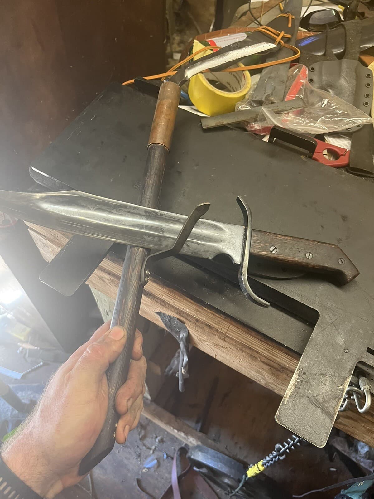 kama Jitte jutte Kobudo Sickle Scythe Weapon 3