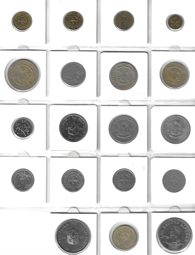 WORLD COINS - PHILIPPINES - 1944-2003 - U.S. ADMIN. & REFORM COINAGE - 52 COINS 6