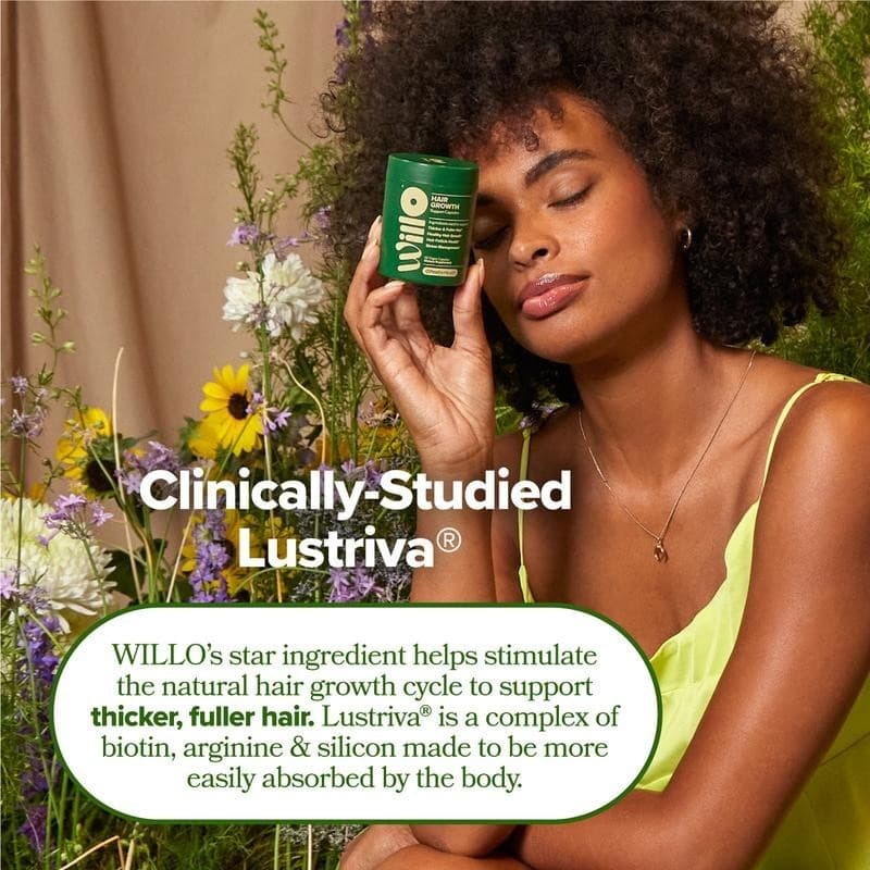 WILLO Hair Growth Support for Women - Supports Thicker, Fuller Hair & Healthy Ha 5