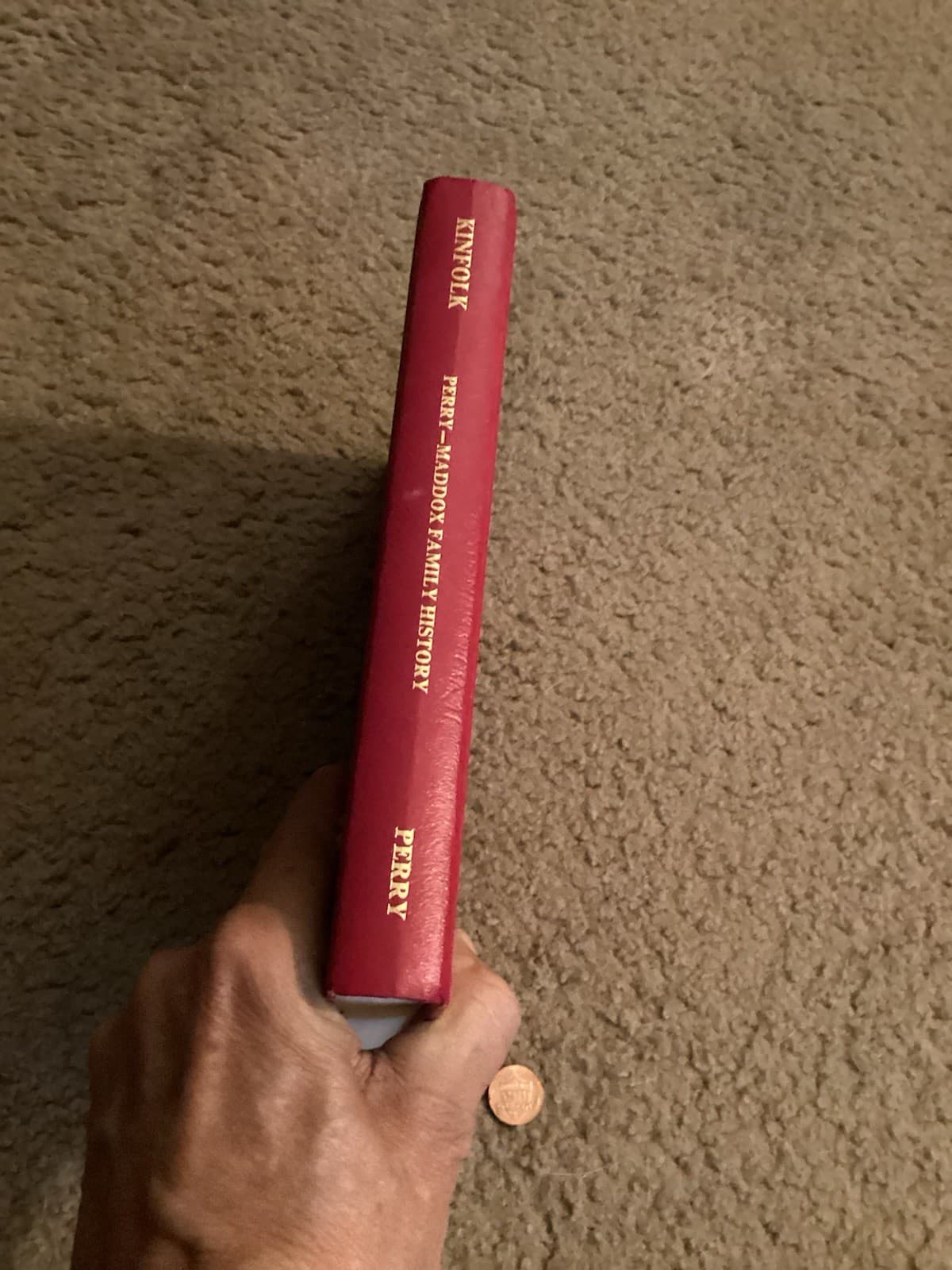 Vtg KINFOLK FAMILYS OF JOHN THOMAS PERRY&agatha Perry By James Perry  4