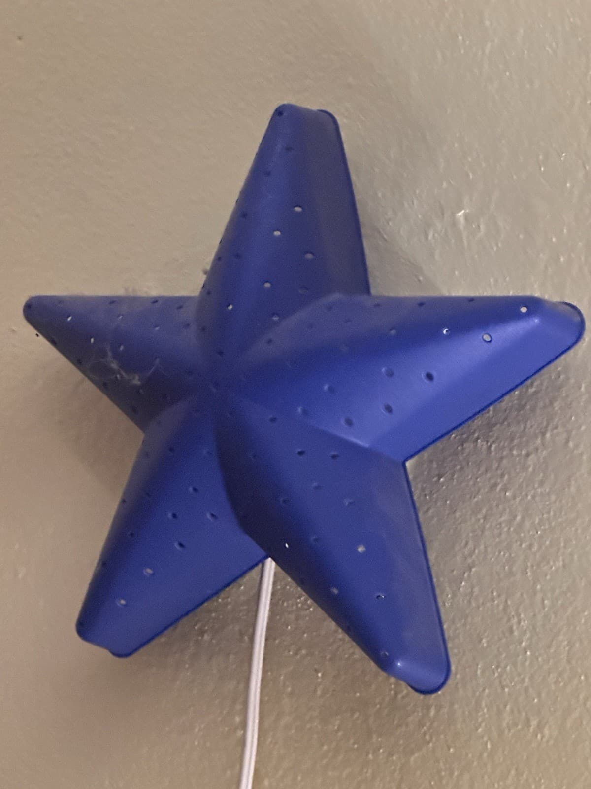 IKEA SMILA Moon & Star Wall Lamps - Plug-In Night Lights Discontinued Set of 2 2