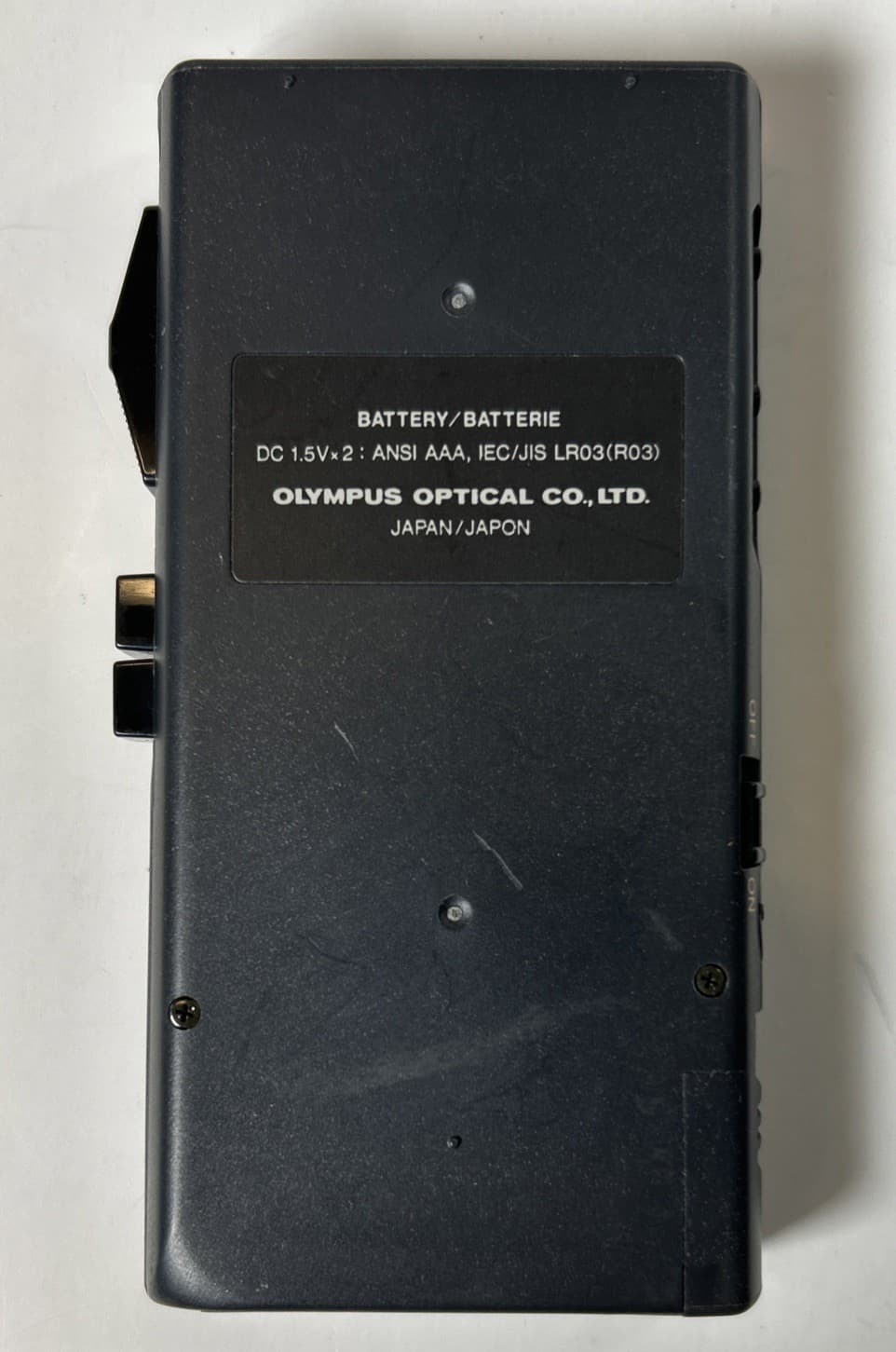 Olympus Pearlcorder S831 Handheld Cassette Transcriber / Recorder Microcassette 3